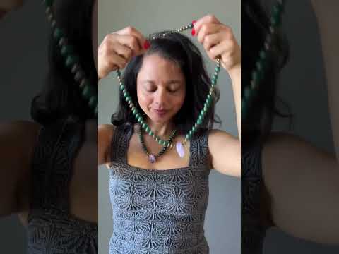 Amethyst Necklace Age of Antiquity Malachite Crystals video