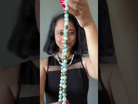 Jade Necklace Luxe Nephrite Crystals Brass video