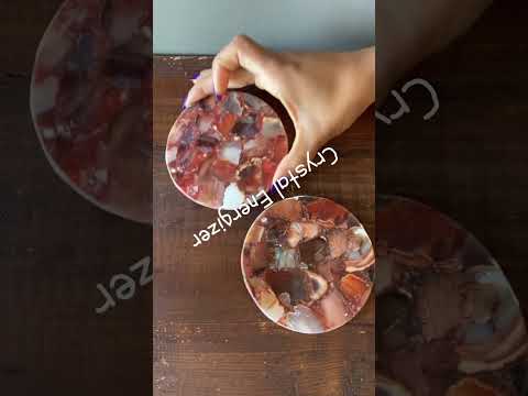 video on carnelian coaster