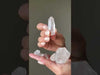 Lemurian Quartz Raw Crystal Point Wand Ancient Seed video
