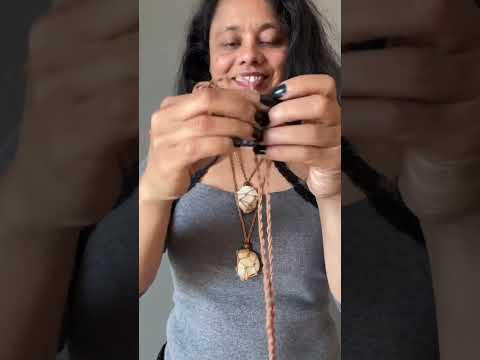 Yellow Calcite Necklace video