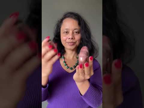 Petrified Wood Heart Red Love Stone Heal Get Real video