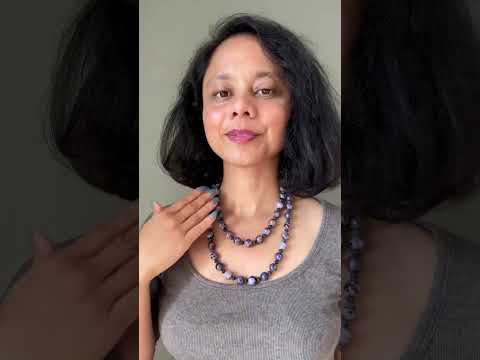 Charoite Necklace Spiritual Ecstasy Gemstone video