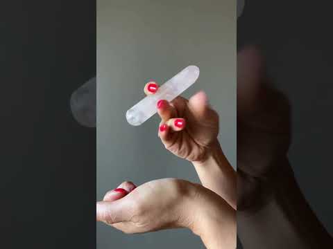 Rose Quartz Wand Massage Luminous Pink Love Stone video