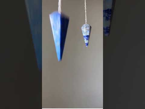 Lapis Pendulum The Truth is Sterling Silver video