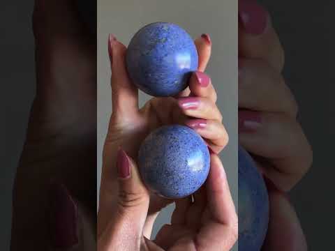 dumortierite ball video