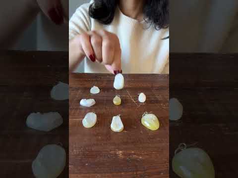 Druzy Quartz Pendant Believe in Destiny video