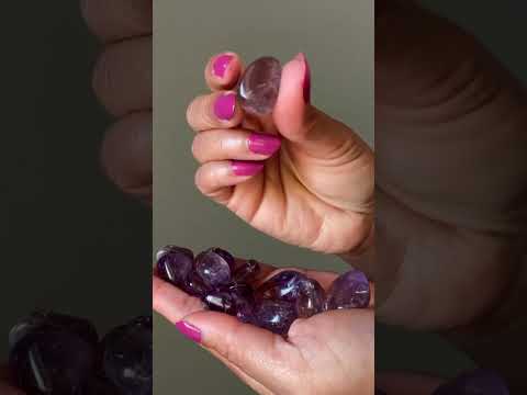Ametrine Tumbled Stones video