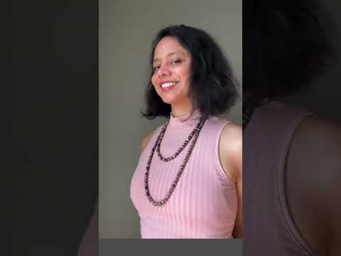 rhodonite necklace video