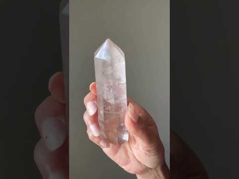 Clear Quartz Wand Double Terminated Wounded Warrior video
