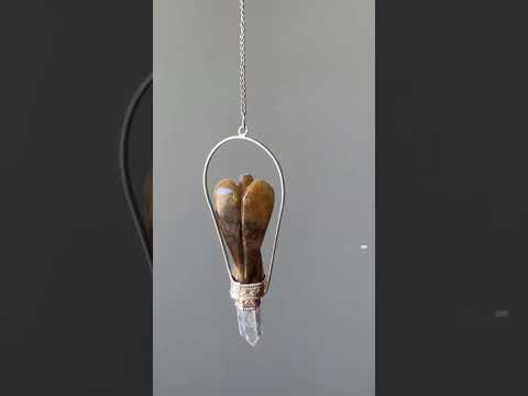 Tigers Eye Pendulum Angel video