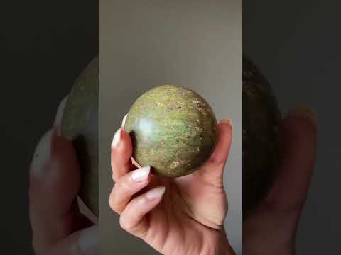 Ruby Fuchsite Sphere Crystal Ball video