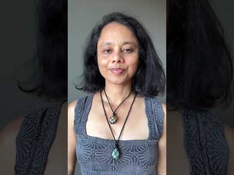 Money Necklace Set Citrine Aventurine Stone Macrame video