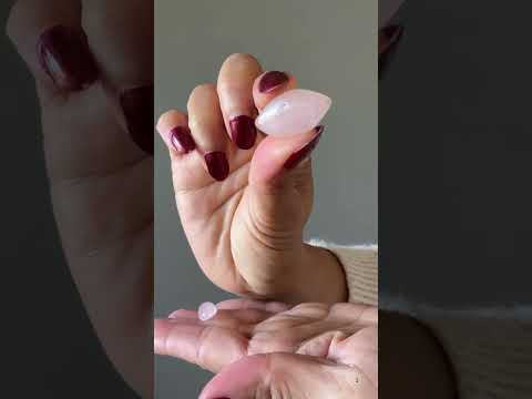 Rose Quartz Grid Crystal Third Eye Pink Gem video