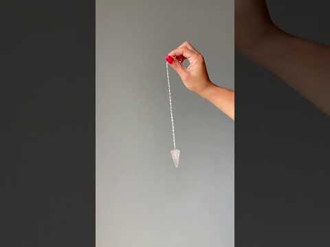 smoky quartz pendulum video