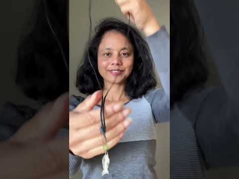 Peridot Necklace Green Fish Bone Smiling Stone video