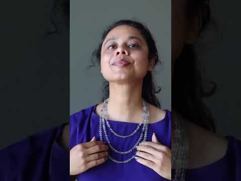 fluorite necklace video