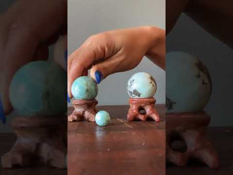larimar crystal ball video