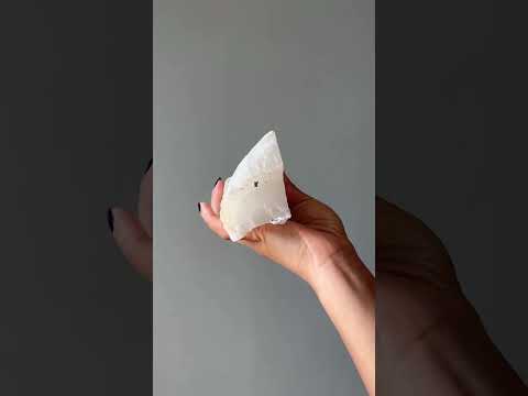 Selenite Raw Crystal video
