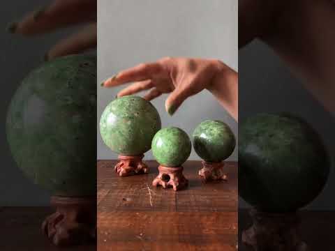 green opal sphere video