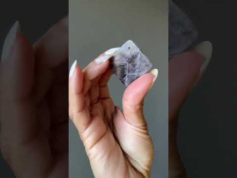 Amethyst Grid Crystal Purple Chevron Diamond Drilled video