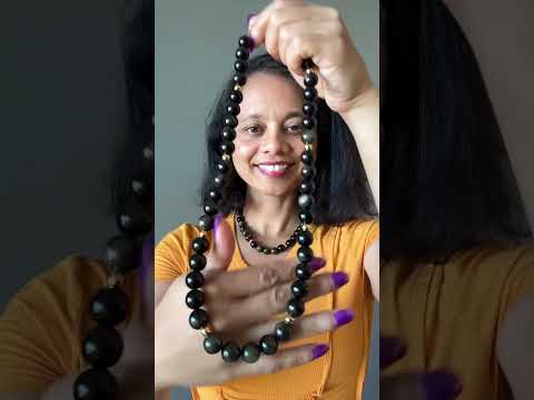 Gold Sheen Obsidian Necklace Soul Serenade Stone video