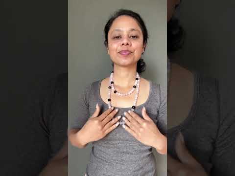 Rose Quartz Necklace Smoky Gem Valentine's video