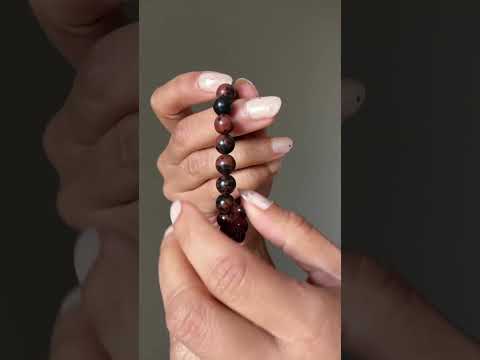 Mahogany Obsidian Bracelet Elegant Manifestation video