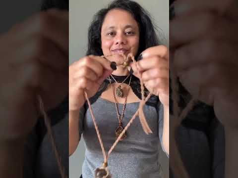 Bronzite Necklace video