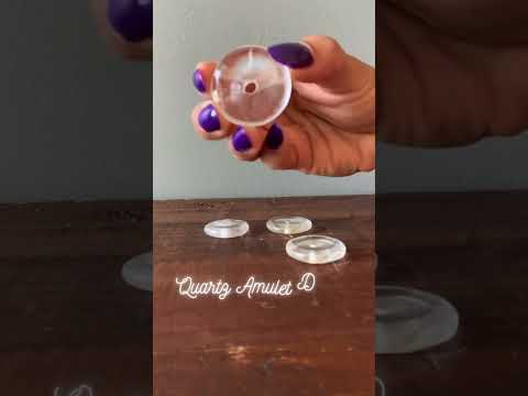 clear quartz donut video