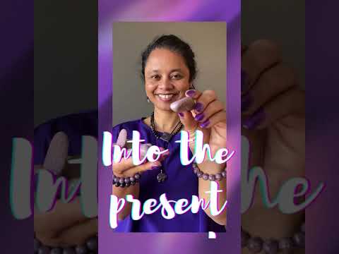 purple lepidolite tumbled stones video