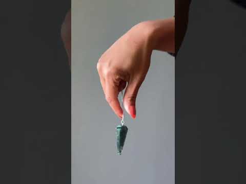 moss agate pendulum video
