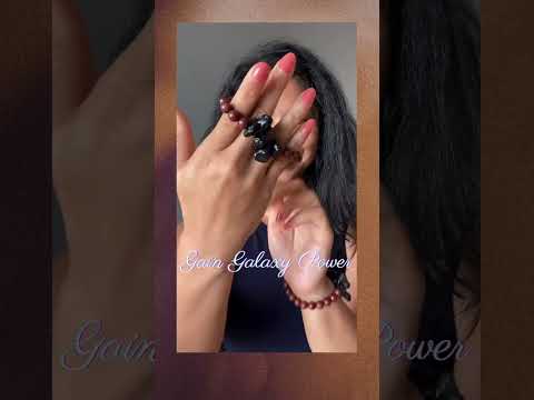 Black Tektite Mahogany Obsidian Bracelet video
