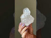 Clear Quartz Buddha Figurine video
