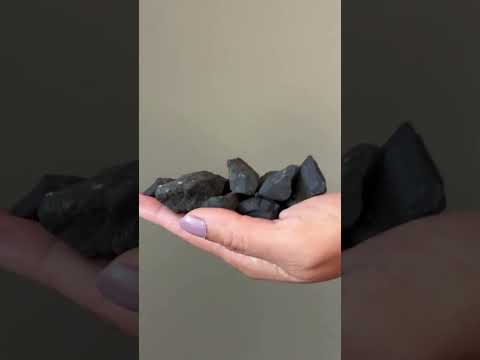 Shungite Raw Stone Black Rough video