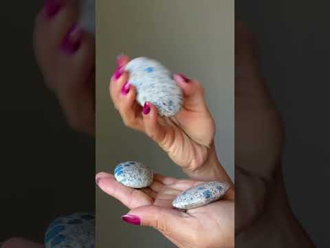 Azurite Palm Stone Bundle Smart Meditation Set of 3