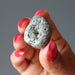 pyrite tumbled stone
