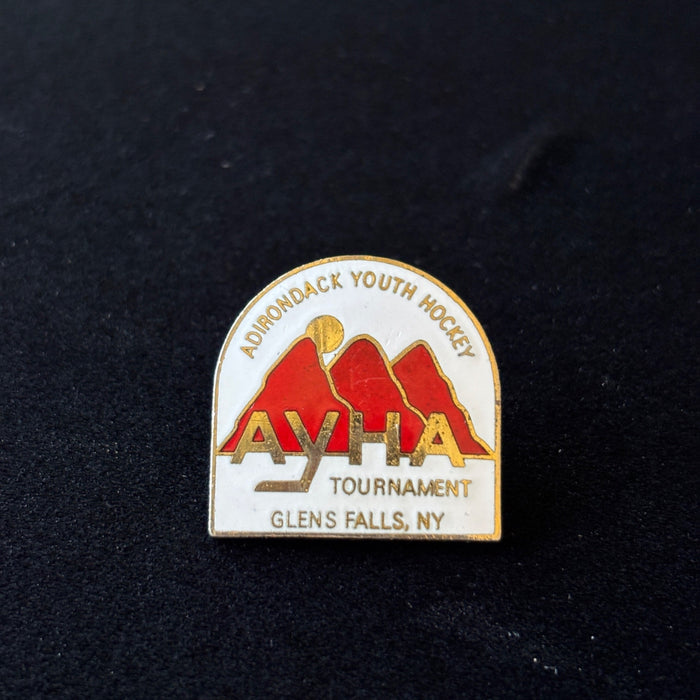 Vintage Pins Lot 3 Hockey Tournament Rochester 1991 Mid-Coast Adirondack Youth