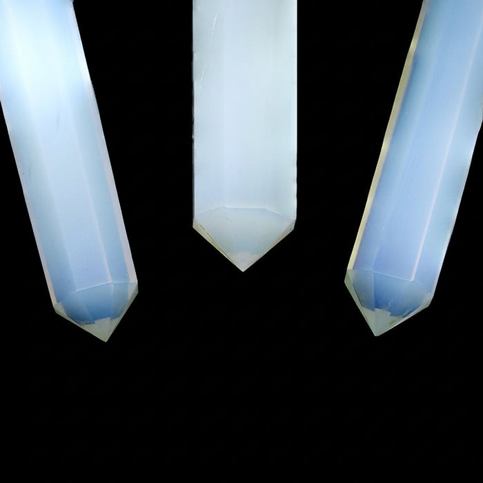 Opalite Wand Double Terminated Iridescent Aura Point