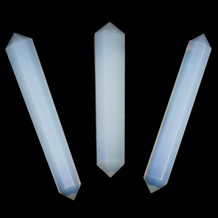 Opalite Wand Double Terminated Iridescent Aura Point