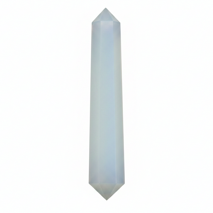 Opalite Wand Double Terminated Iridescent Aura Point