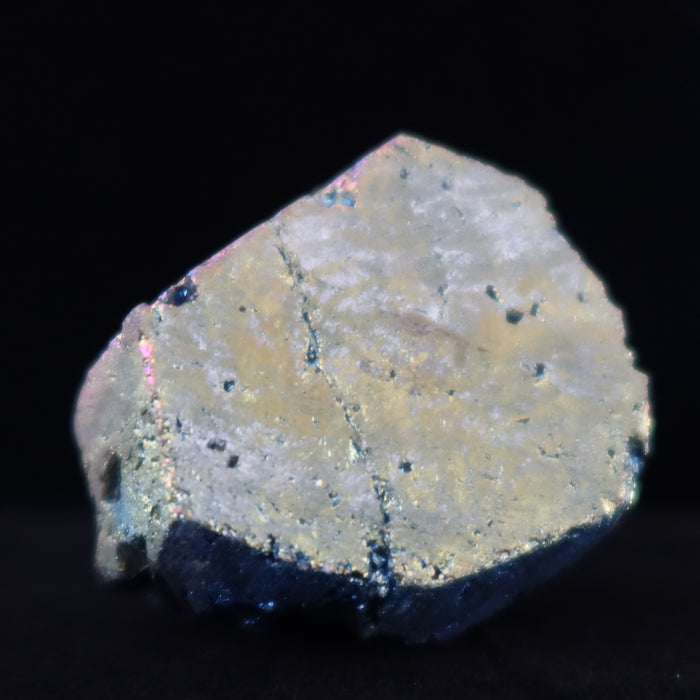 Aura Quartz Cluster Rainbow Titanium Crystal Charger 2.2 inch