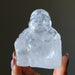 clear quartz buddha