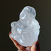 clear quartz buddha