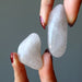 clear quartz tumbled stones
