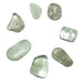 7 clear quartz tumbled stones