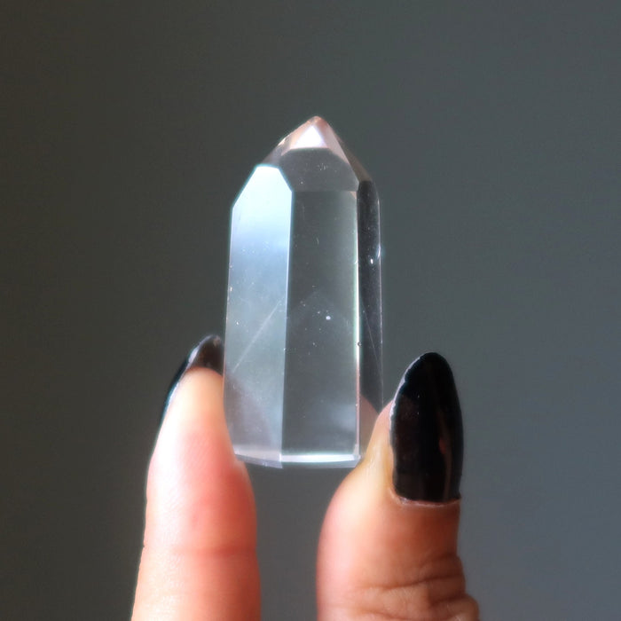 Clear Quartz Tower Wand Crystal Grid Stone