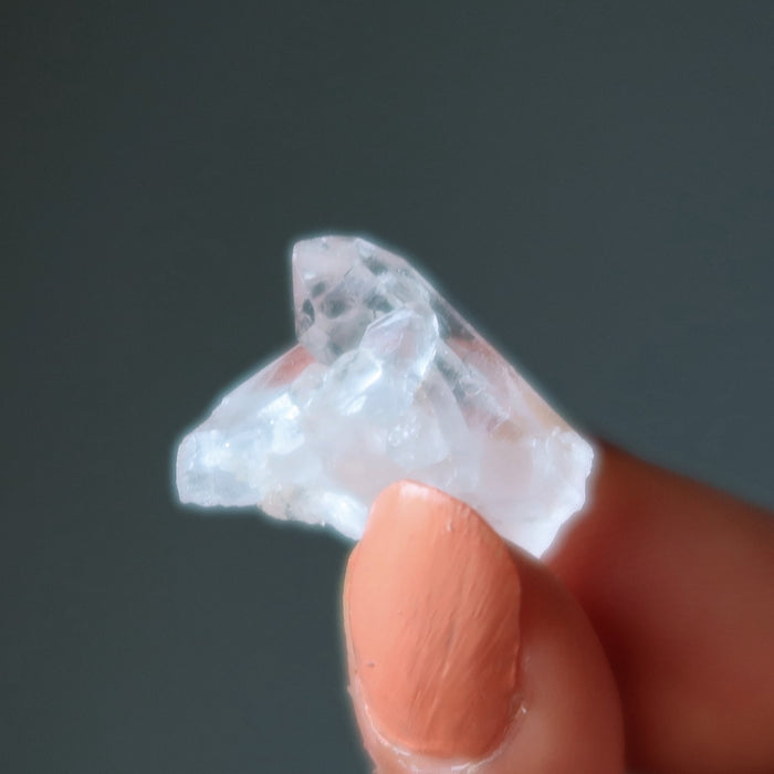 Clear Quartz Cluster Set of 5 Mini Mighty Master Healer Crystals