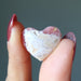 rhodochrosite heart