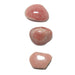 3 rhodochrosite tumbled stones
